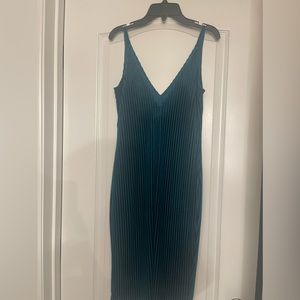 Velvet Spaghetti Strap Dress